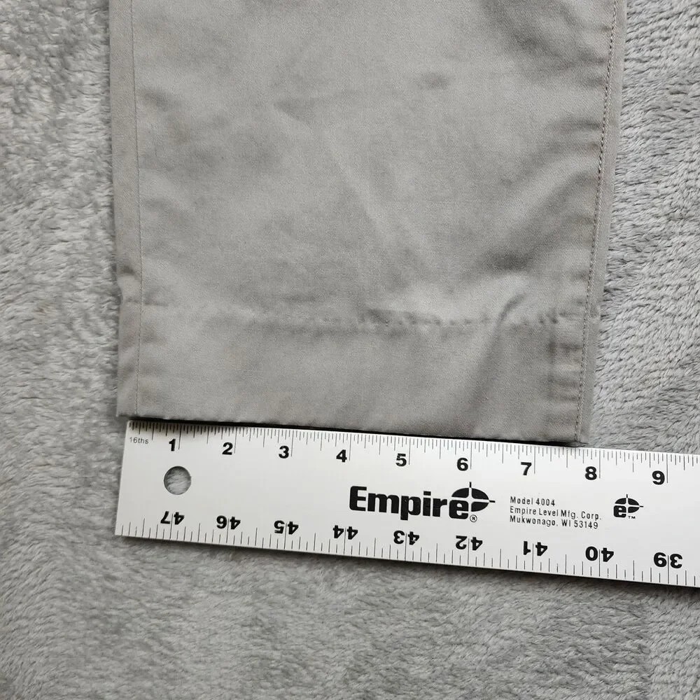 Bonobos Men’s Friday Pants Size 35x30 Gray Slim Fit Chino Style 100% Cotton